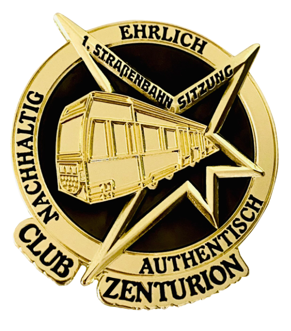 Club Centurion der KG 1. Straßenbahnsitzung
